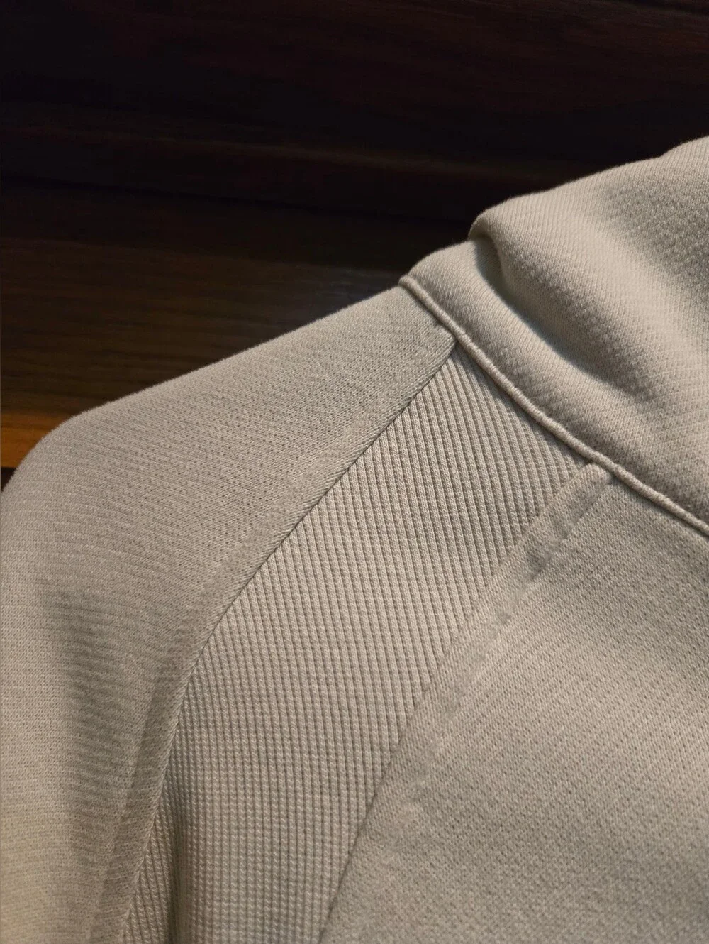 Lululemon athletica, Scuba, Light Cream Zip Hoodie